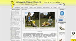 Desktop Screenshot of obuwie-zdrowotne.pl